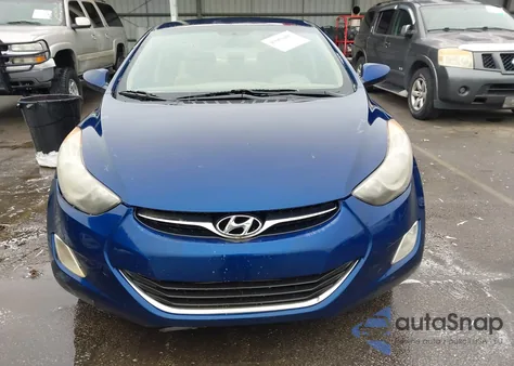 2013 Hyundai Elantra Gls from USA, damaged, VIN KMHDH4AE6DU727942
